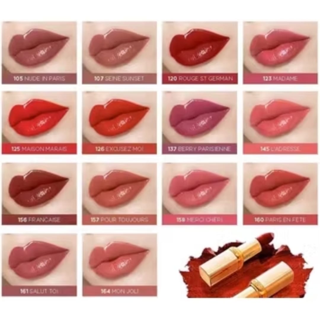 MATTE LIPSTICK strong color sense , delicate and dry, smooth touch